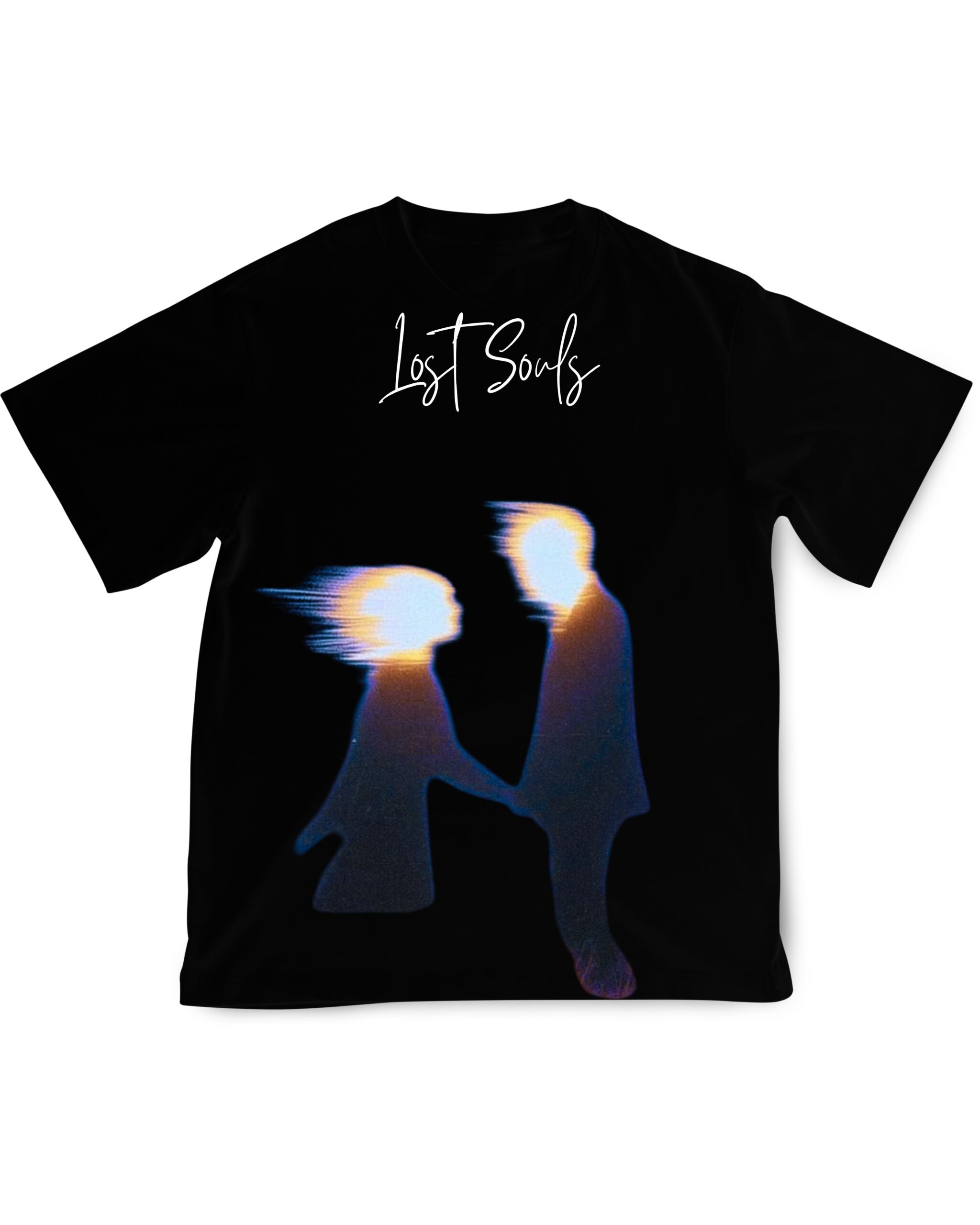 Lost Souls Oversized Black T-Shirt